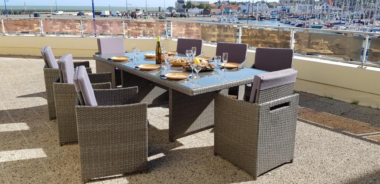 Appartement Vue Sur Mer Et Port Grandcamp-Maisy Luaran gambar